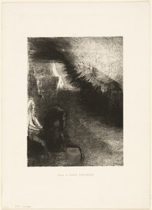 Peregrino do Mundo Sublunar, placa 5 de 6 de Odilon Redon