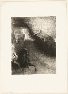 Peregrino do Mundo Sublunar, placa 5 de 6 de Odilon Redon