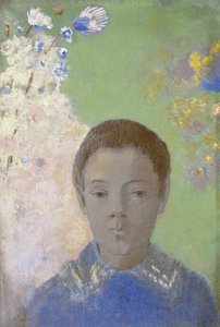 Retrato de Ari Redon, c.1898 de Odilon Redon