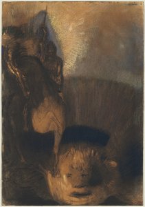 São Jorge e o Dragão de Odilon Redon