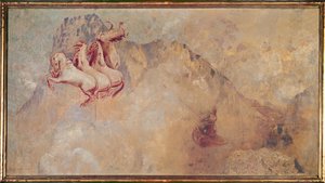 Carruagem do sol (óleo sobre tela) de Odilon Redon