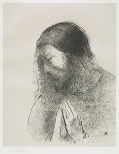 O Apocalipse de São João: E eu João vi essas coisas e as ouvi, 1899. de Odilon Redon