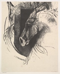 O carregador, 1894. de Odilon Redon