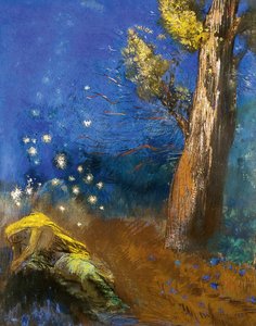 A morte de Buda La Mort de Bouddha de Odilon Redon