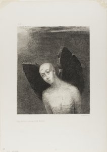 O Anjo Perdido Então Abriu Asas Negras, from Noite de Odilon Redon