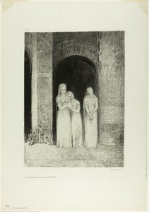 As Sacerdotisas Estavam Esperando, da Noite de Odilon Redon
