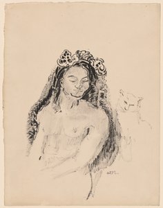 A rainha de Sabá de Odilon Redon