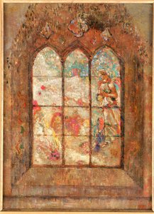 O vitral de Odilon Redon