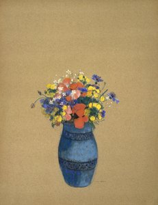 Vaso de flores de Odilon Redon