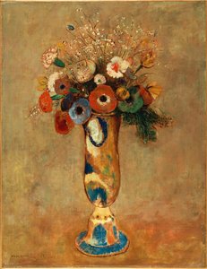 Vaso de flores, 1912 de Odilon Redon