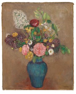Vaso de flores de Odilon Redon