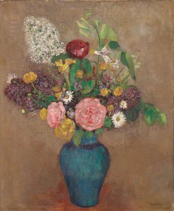Vaso com flores de Odilon Redon