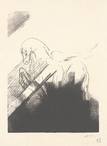 Cavalo alado de Odilon Redon