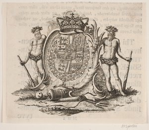 Vinheta para a carta de artigos de guerra naval de Frederik V