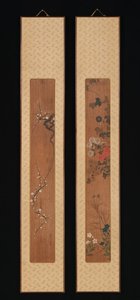 Flores da Primavera e do Outono, pouco depois de 1701. de Ogata Korin