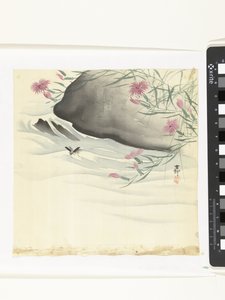 Flores à beira-mar de Ohara Koson