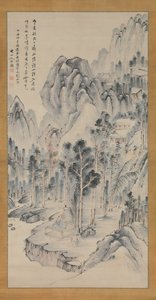 Templo Shorinji, 1817. de Okada Beisanjin