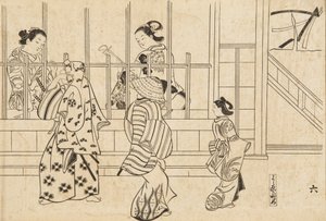 Álbum - Prazeres do bairro do norte. Yoshiwara - da vida de Yoshiwara / Hokuri yugicho de Okumura Masanobu