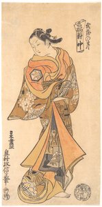 Lua na província de Musashi de Okumura Masanobu