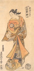 Lua na província de Musashi, ca. 1740., c. 1740. de Okumura Masanobu