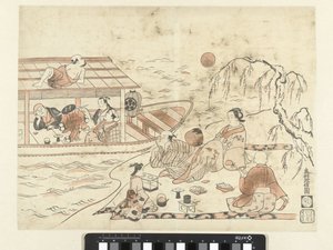 Navegação noturna de Okumura Masanobu