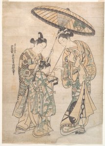 Duas figuras de Okumura Masanobu