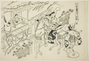 Usuyuki: The Kogo Scene (Usuyuki Kogo no dan), da série "Cenas famosas de peças de marionetes japonesas (Yamato irotake)" de Okumura Masanobu