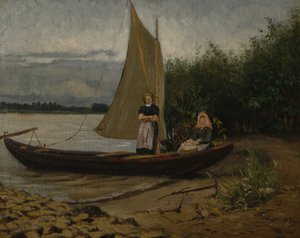 Da Alemanha (óleo sobre tela)