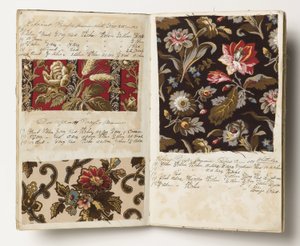 Livro de registro de tintureiro de Old Pacific Print Works