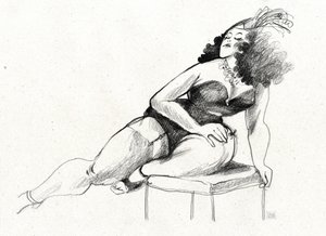 Glamour Pin-up Curvilíneo de Olga Skomorokhova