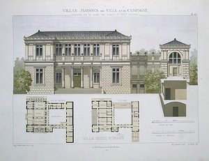 Villa Greco Romaine, gravada por Walter, placa 49 de 