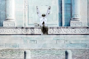 Fatina, 2021 (técnica mista sobre tela) de Olivia Gozzano