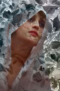 Vera Kholodnaya, 2023 (técnica mista digital) de Olivia Gozzano