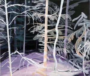 Forêt-noire 3, 2017 (acrílico sobre tela)