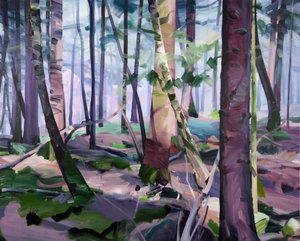 Forest 23 ,2017 (acrílico sobre tela)