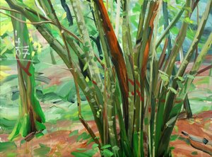 Forêt 8 le-9-janvier-2015, 2015 (acrílico sobre tela)