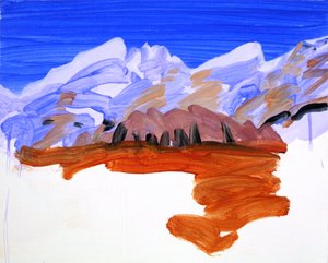 Leukerbad 21, 2012 (acrílico sobre tela)