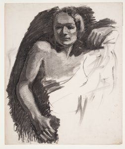 Modelo feminino de Oluf Hartmann
