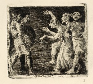Macbeth e as bruxas de Oluf Hartmann