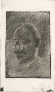 Retrato do pintor Henrik Schouboe de Oluf Hartmann