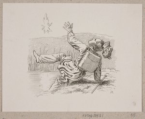 A Lanterna e o Andarilho de Oluf Olufsen Bagge