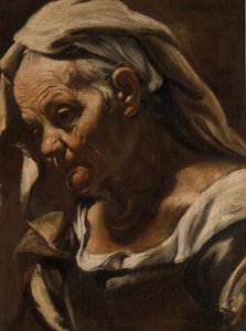 Cabeça de uma mulher adulta, depois de 1610. de Orazio Borgianni