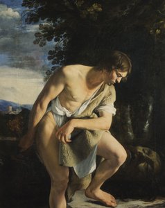David (óleo sobre tela) de Orazio Gentileschi