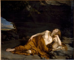 Maria Madalena penitente (óleo sobre tela