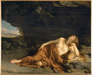 Maria Madalena Arrependida (pintura sobre tela)