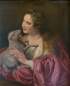 Santa Agnes de Orazio Gentileschi