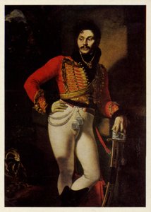 Retrato de Yevgraf Davydov, 1809 de Orest Adamovich Kiprensky