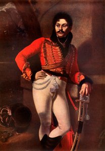 Retrato de Denis Davydov, c1811, 1939.