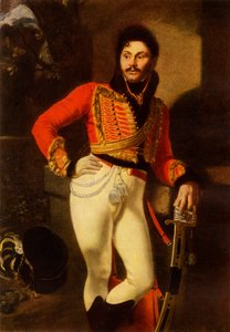 Retrato de Yevgraf Vladimirovich Davydov, 1822, 1965.