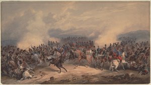 Hussardos e Chasseurs na batalha do rio Chernaya em 16 de agosto de 1855, 1855
